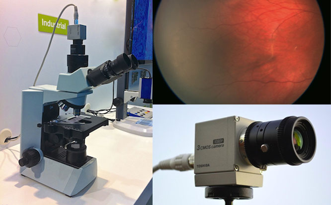 东芝IK-HD3、IK-HD5用于显微镜，眼科设备等